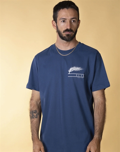 Elsk - Stærk Vind Mens Brushed T-shirt - Horizon Blue
